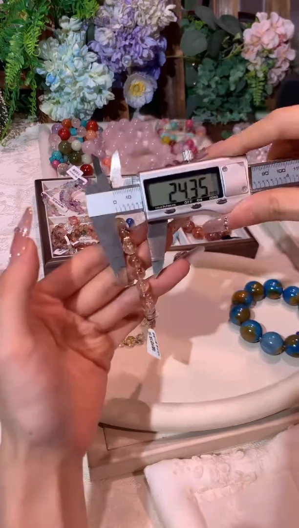 合金手串水晶1098 天然水晶手串 多样性发货