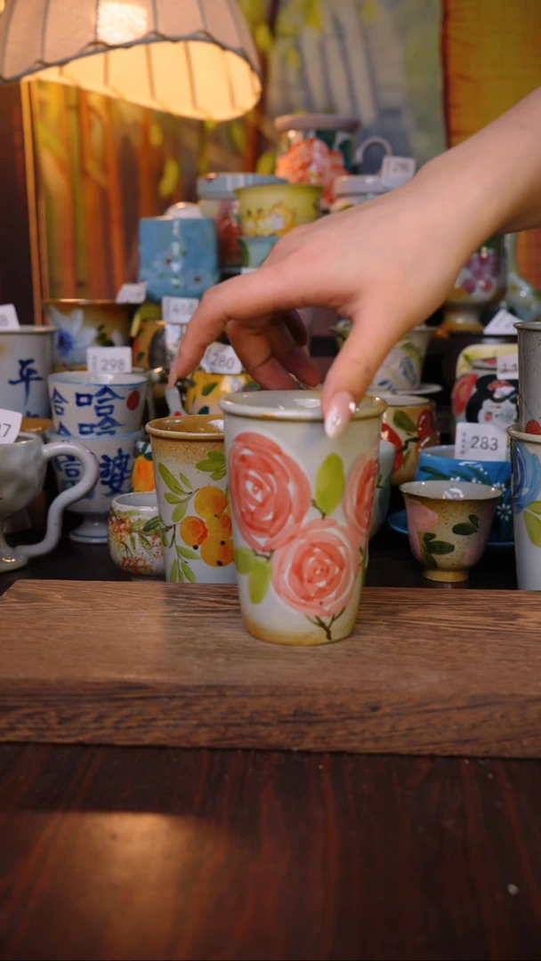 摆件泥垚手作 景德镇手工手绘器物