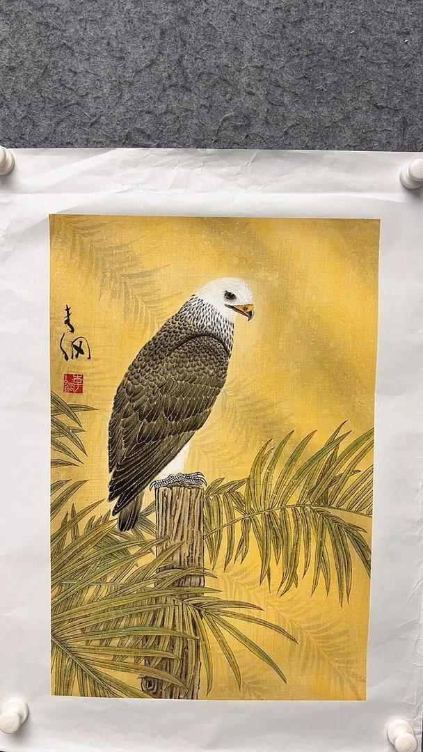 国画李纲-2.7平尺-花鸟国画