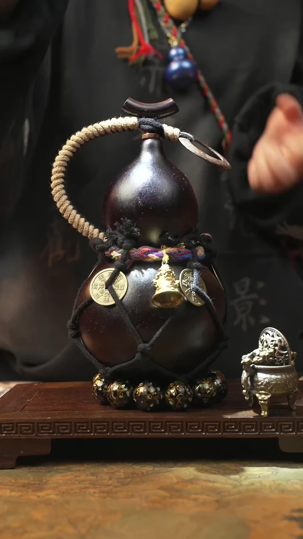 238大漆一物一拍记葫堂出品【不带手串】