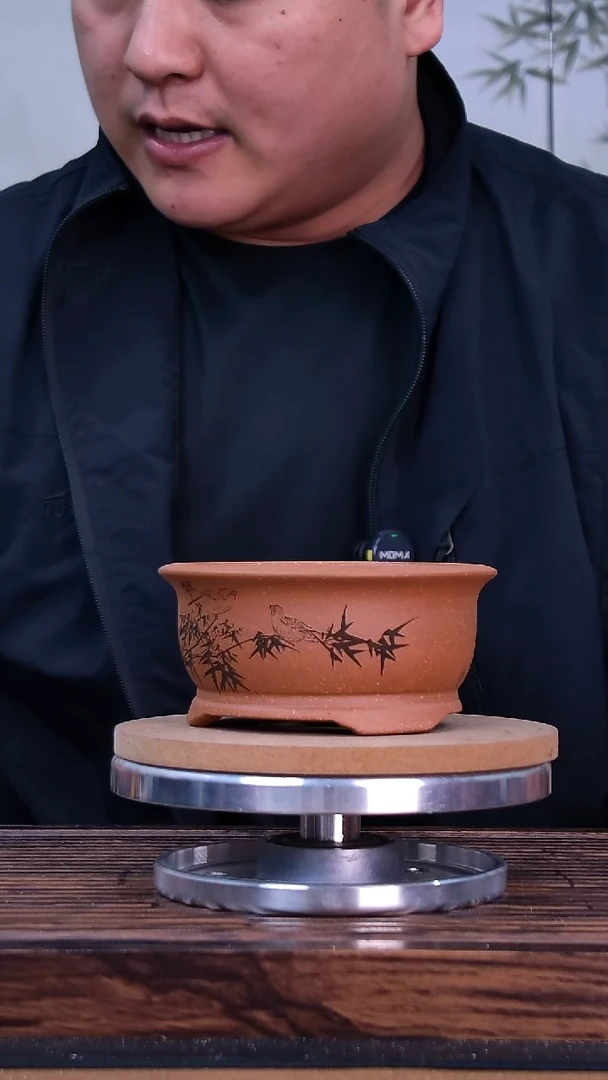 紫砂花盆紫砂花盆内口9-4