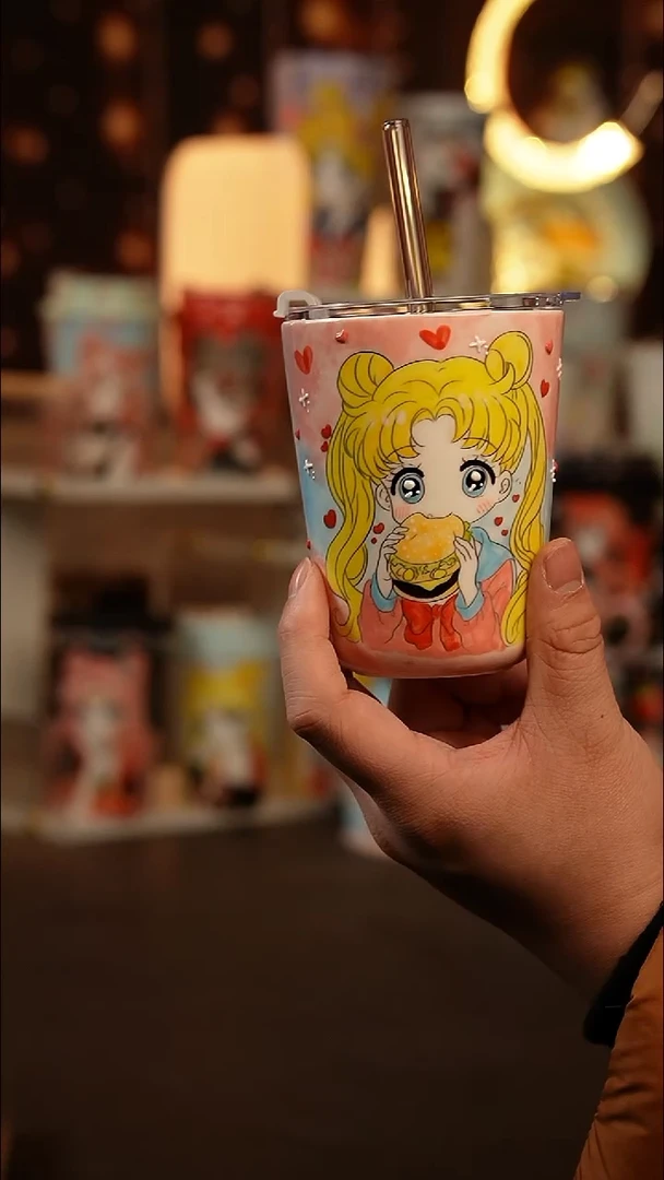 (玉泥）景德镇手工手绘文创陶瓷杯