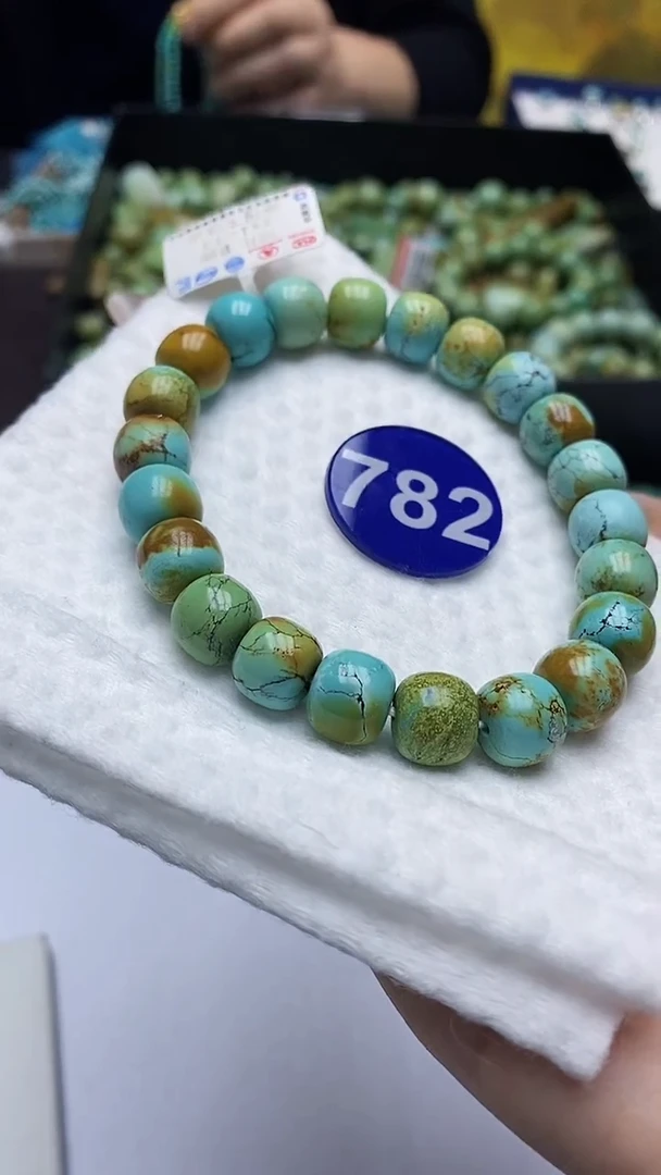 绿松石未镶嵌手链782