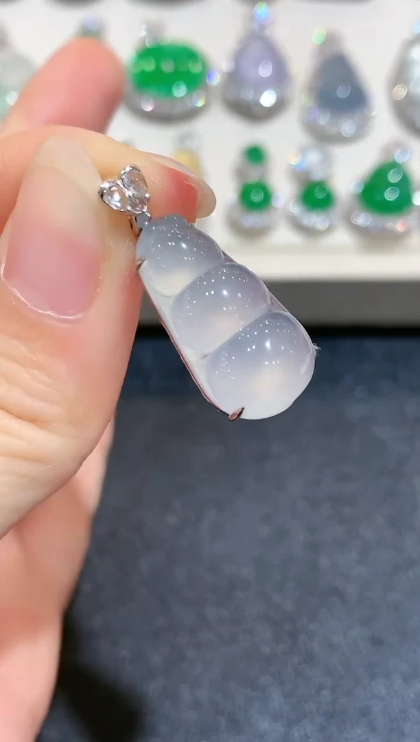 【闪购商品】翡翠颈饰18K金镶嵌B83   多样性一件发货