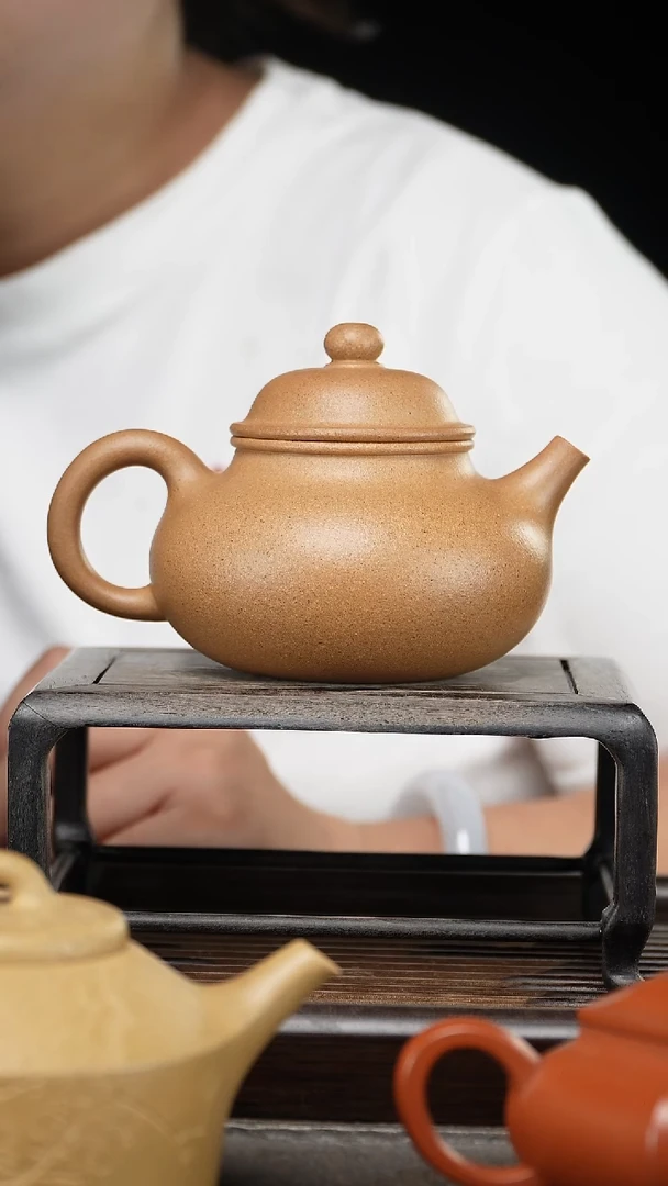 茶壶紫砂容天  降坡泥