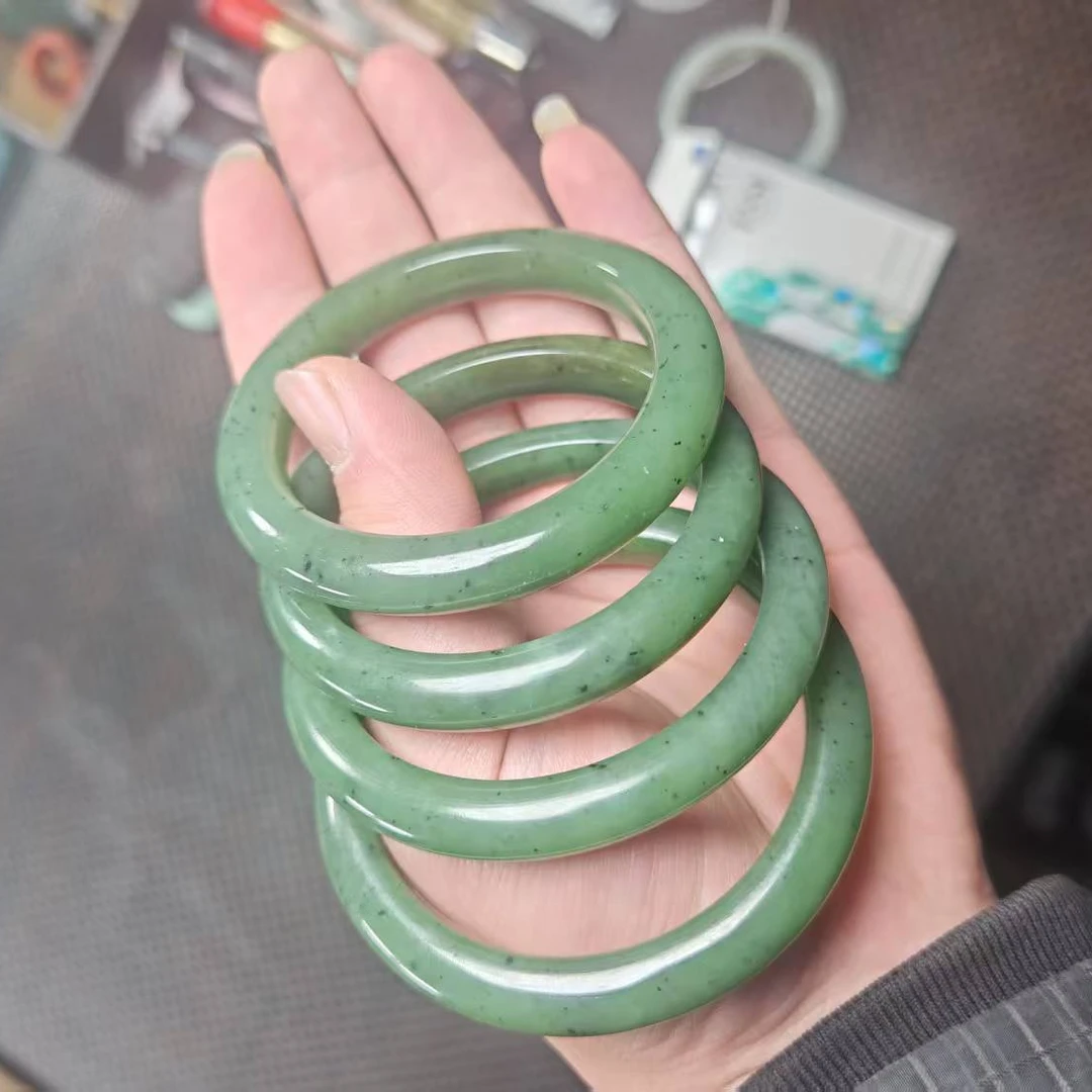 和田玉 碧玉 手镯（多样性发货拍一发一）