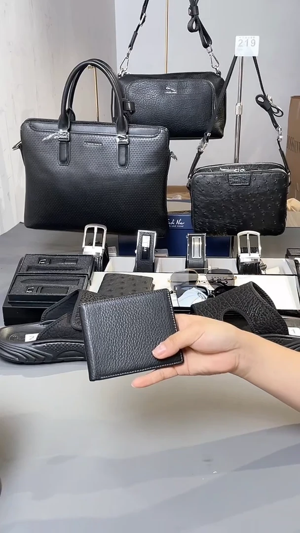 牛皮（革）韩爵绅士包包皮具231