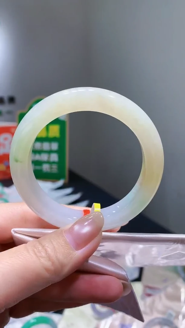 未镶嵌手镯翡翠-k314 天然缅甸A货翡翠54.4正圈