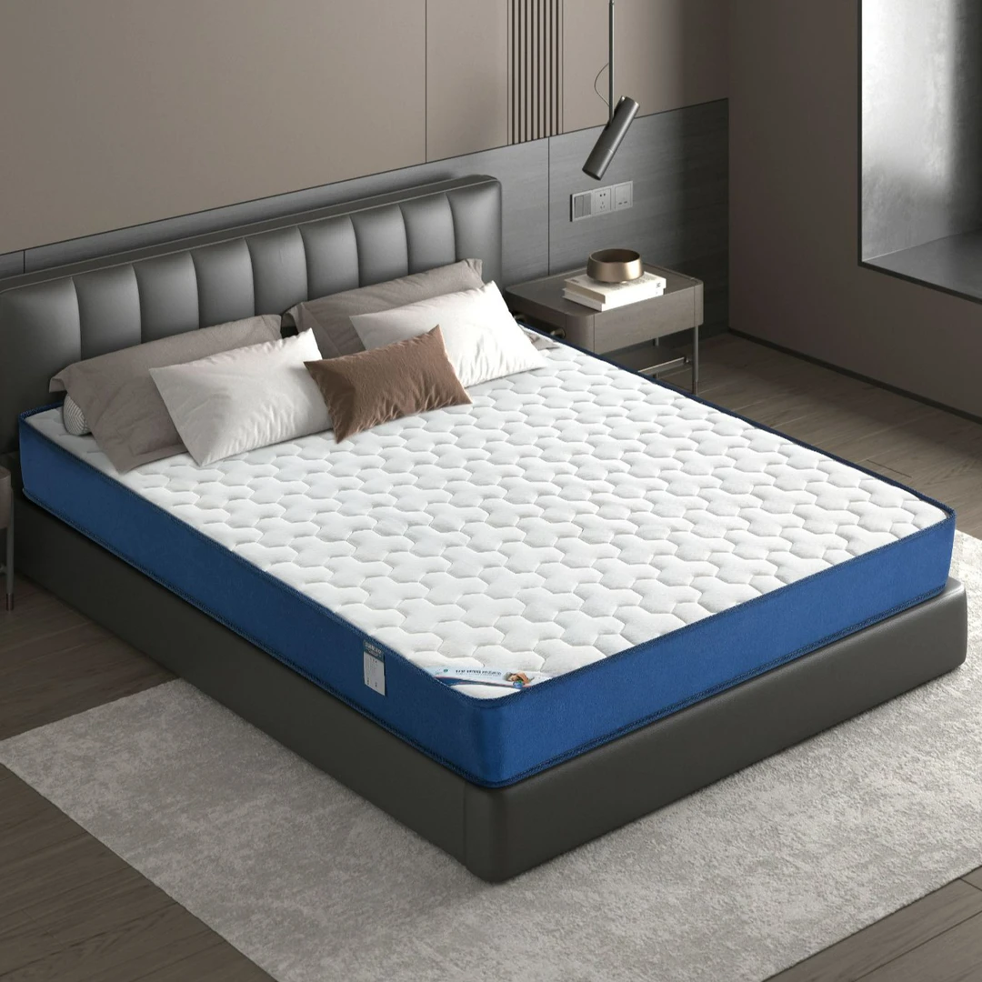 【20公分厚度】静音独立弹簧席梦思弹簧床垫椰棕乳胶黄麻舒适层