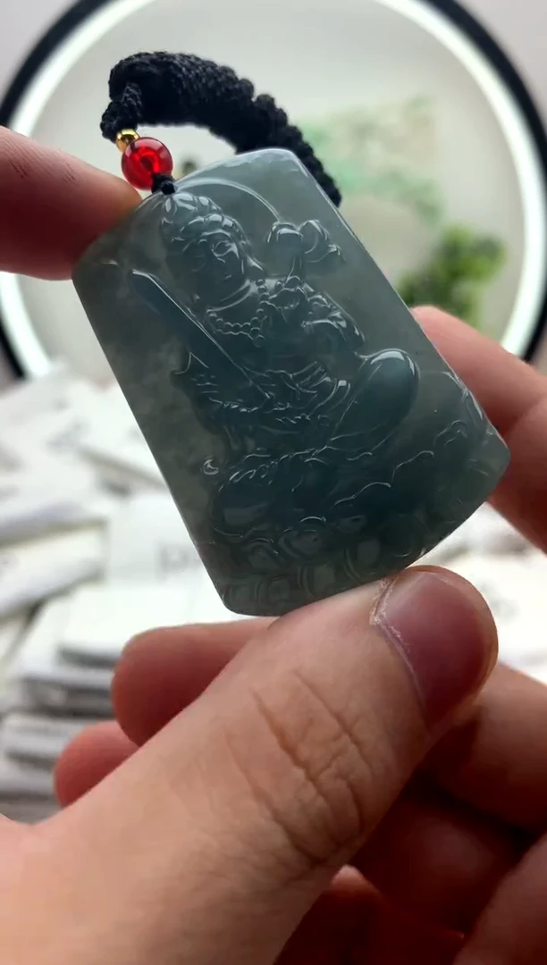颈饰未镶嵌翡翠虚空藏1
