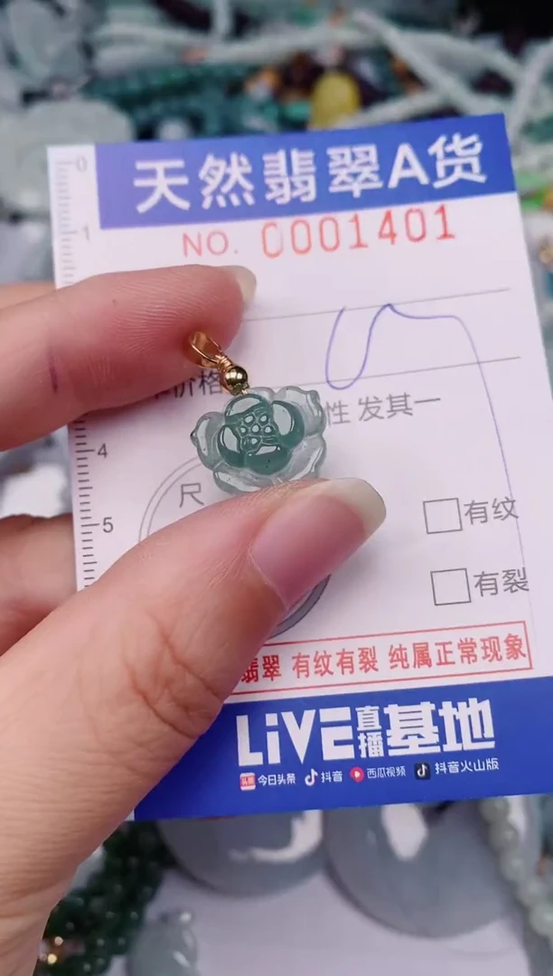 颈饰未镶嵌翡翠00001401
