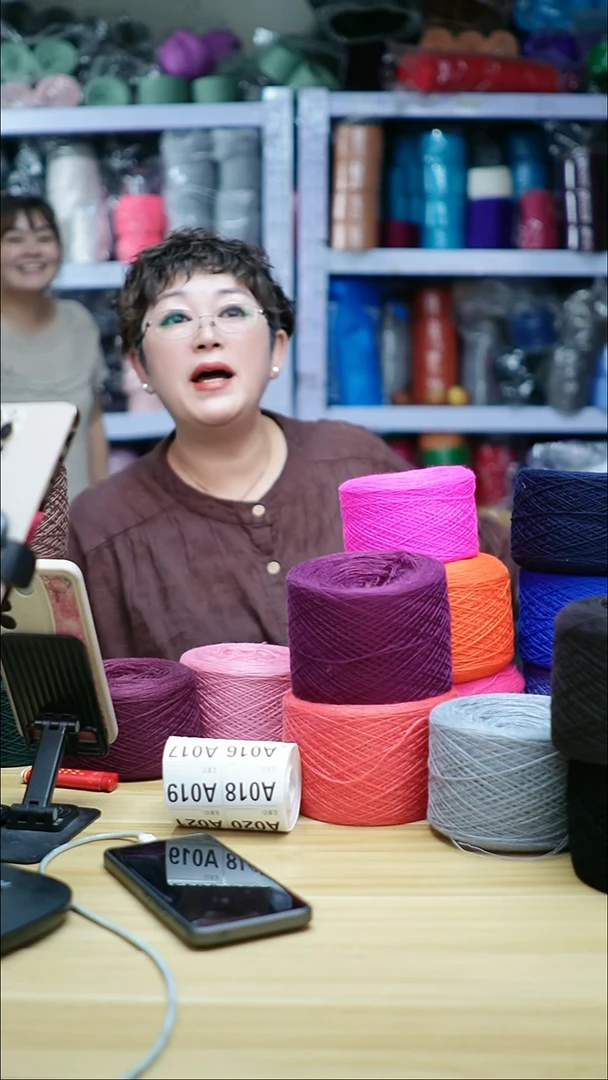 羊毛欢姐手编线A007