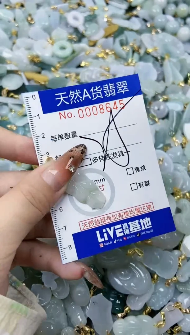 【闪购商品】翡翠颈饰未镶嵌天然A货翡翠