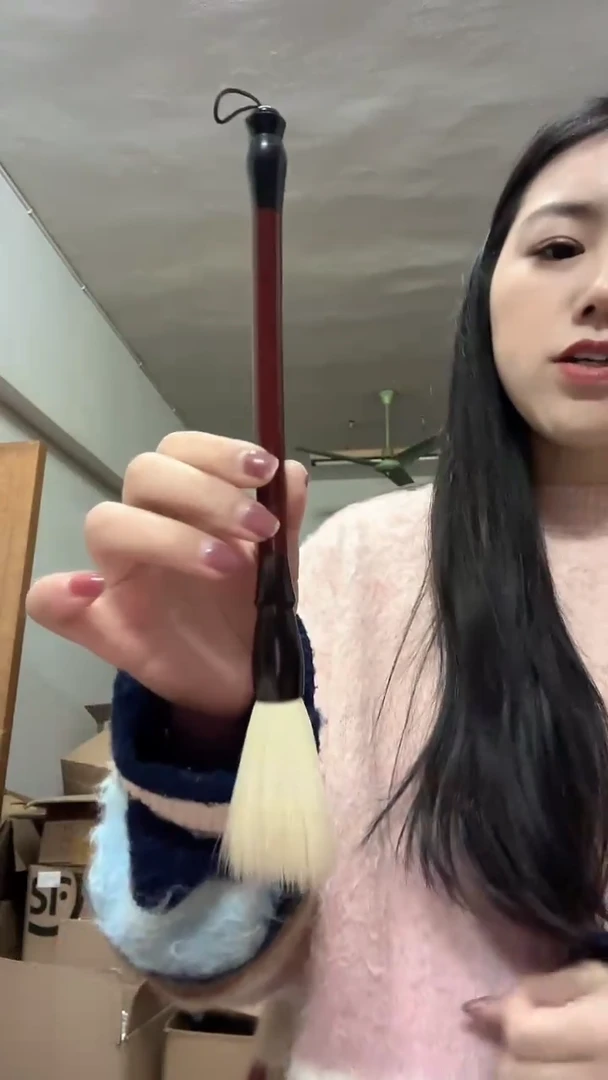 25号竹竿纯羊毫6.5*1.4微瑕