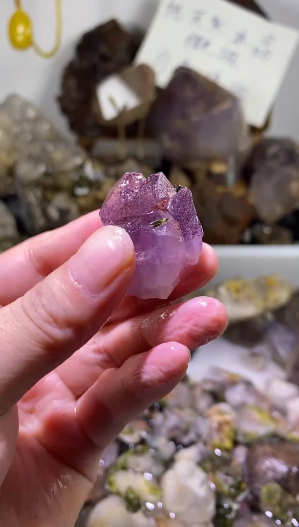 未镶嵌珠宝半成品水晶48号四川超七花园水晶