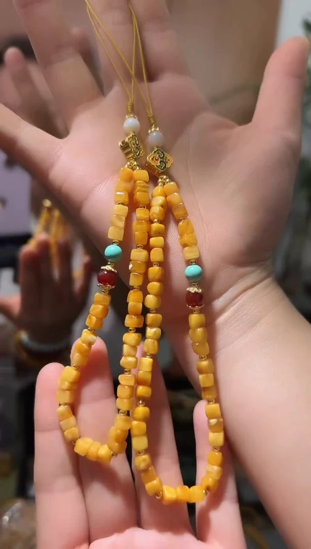 裸石琥珀未镶嵌琥珀蜜蜡吊坠多样性发一条