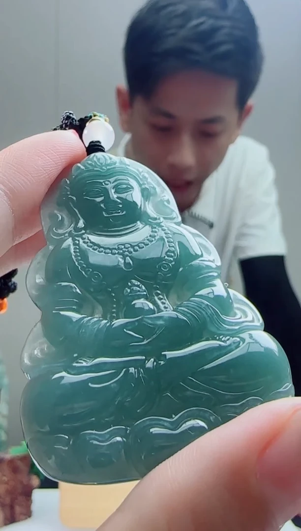颈饰未镶嵌翡翠天然A货翡翠   多样性随机发其一