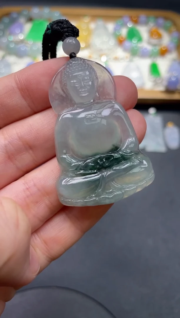 翡翠未镶嵌颈饰22.......