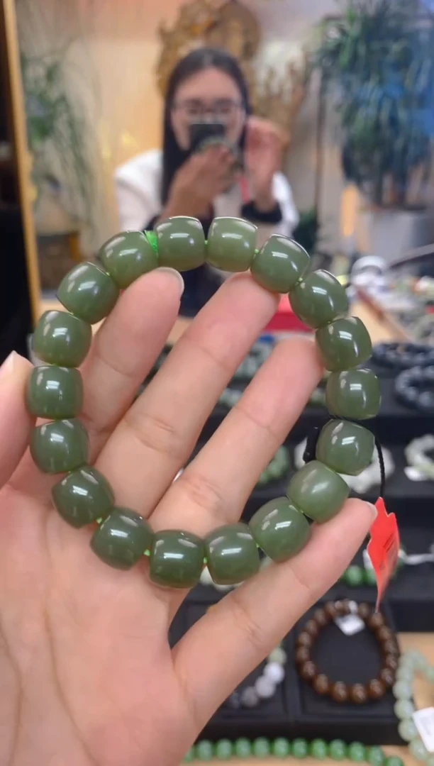 未镶嵌手串和田玉卡12