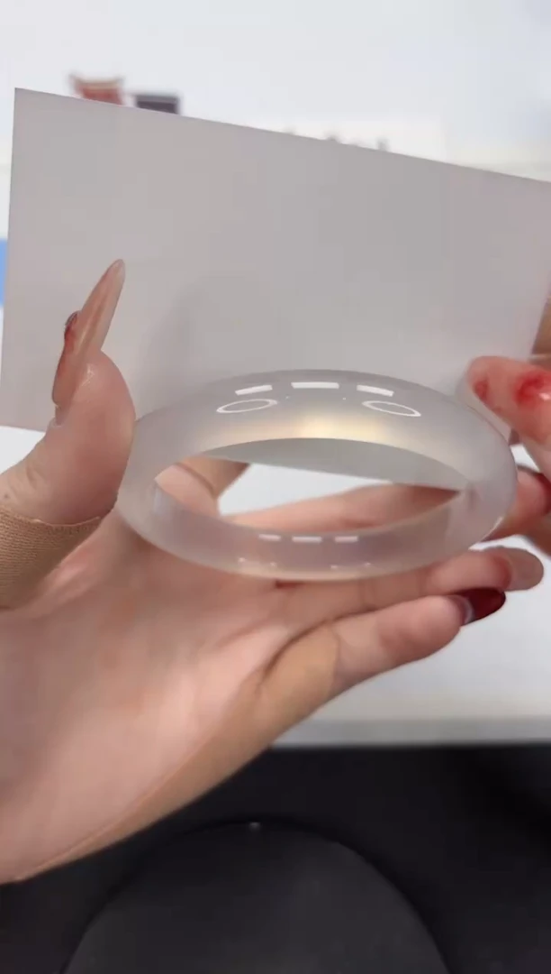 【闪购商品】石英质玉手镯未镶嵌A131-60.6