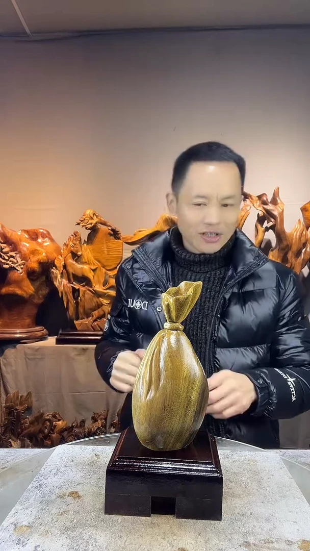 金丝楠胜**涯小叶桢楠随行摆件4