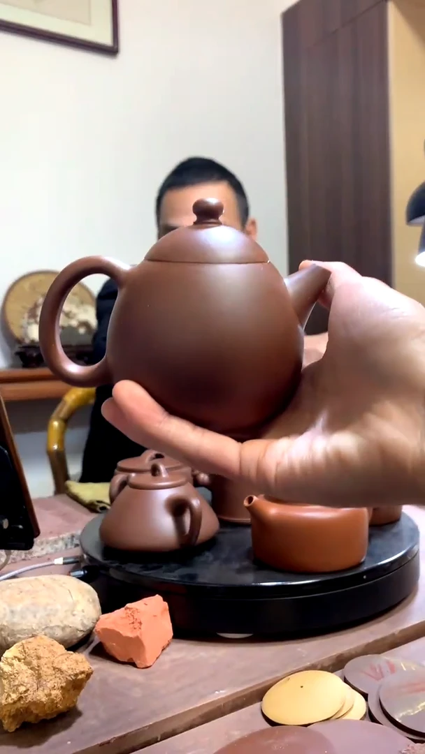 【闪购商品】紫泥茶壶半手工紫泥龙蛋壶