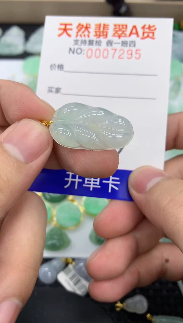 【闪购商品】翡翠颈饰18K金镶嵌11111111111