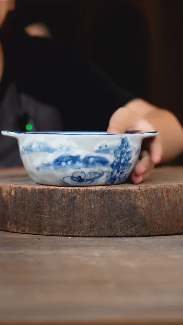 瓷片景德镇高温釉下彩（食品级）