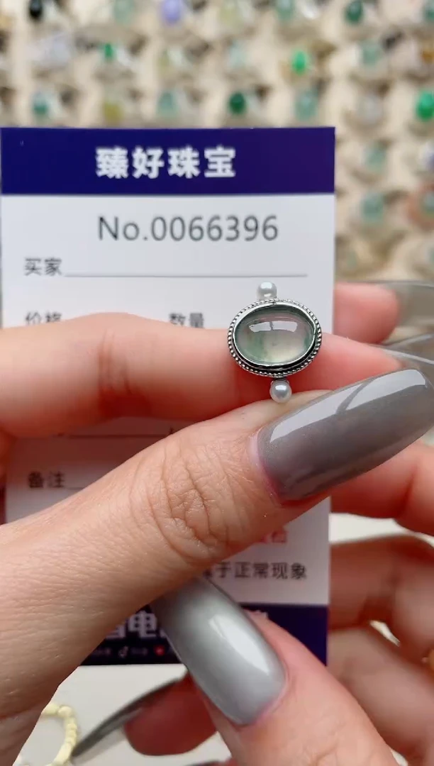 【闪购商品】翡翠戒指银S925镶嵌........