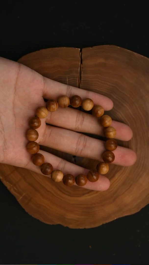 檀香木手串/手链小传世1.0横 单圈-6号