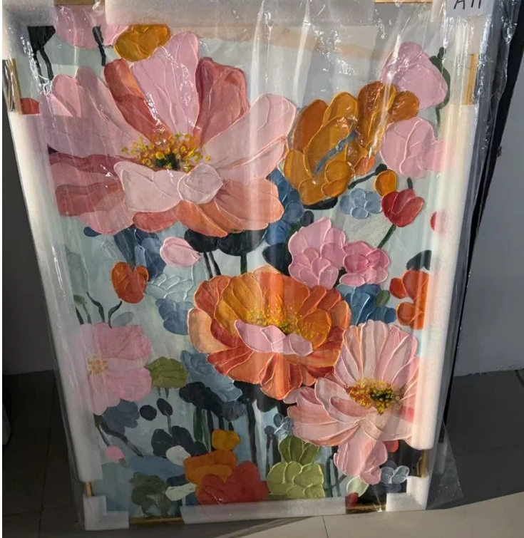 【优雨】6/20 纯手绘油画客厅、玄关、餐厅、卧室清货定制链接