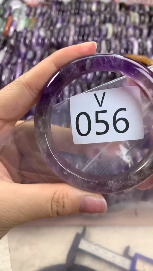 【闪购商品】水晶水晶手镯V未镶嵌056-58