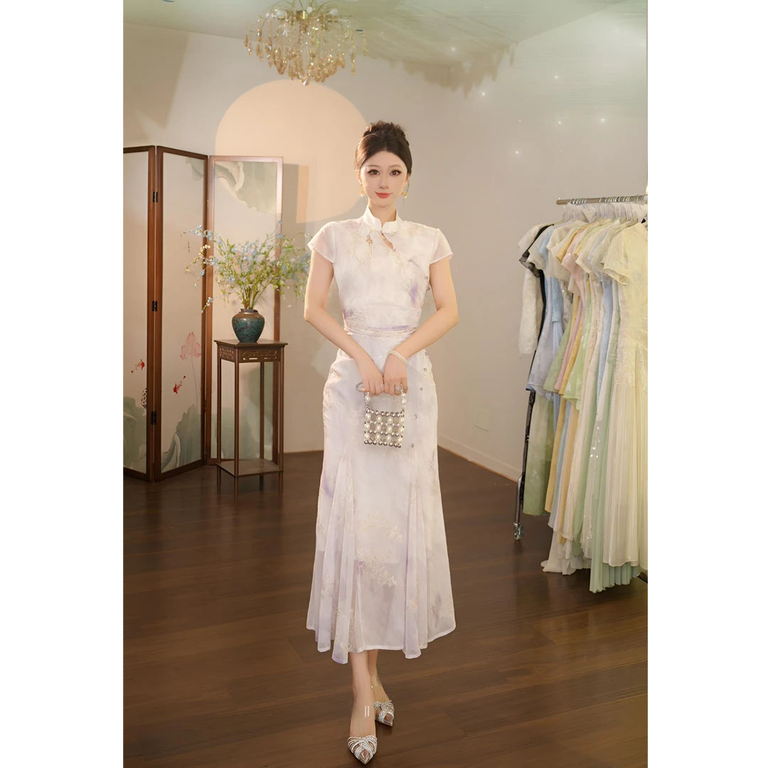 【张小小】清风铃兰-1687 连衣裙（N1168-XX）-118cm