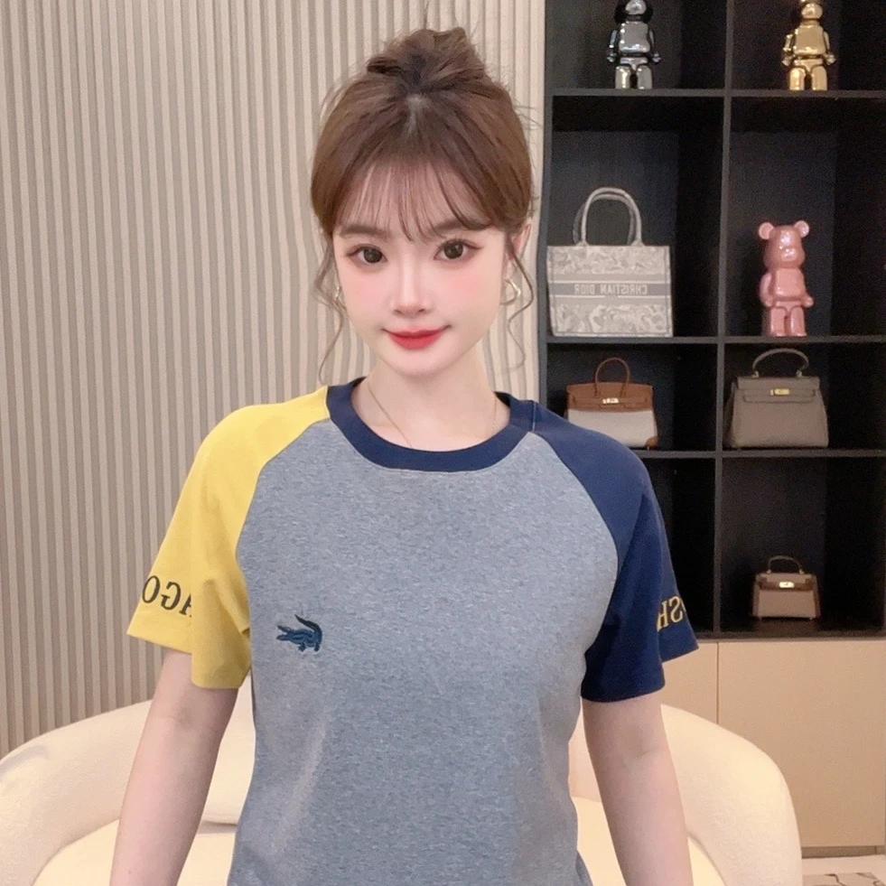 珊珊SOYFSD-2024年新款T恤长袖百搭显瘦时尚秋季圆领C201