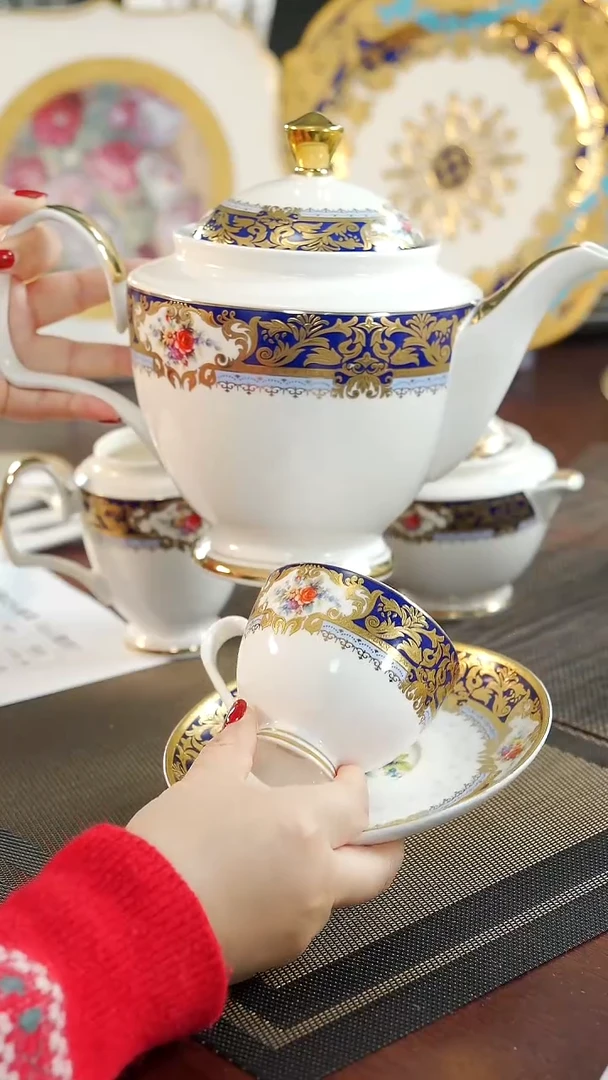 【闪购商品】瓷片茶具套装17头 福利价