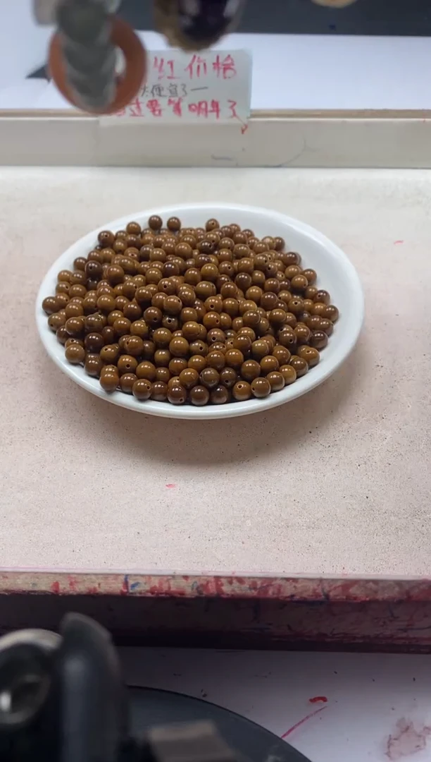 【闪购商品】檀香木散珠w839库克6mm*15颗