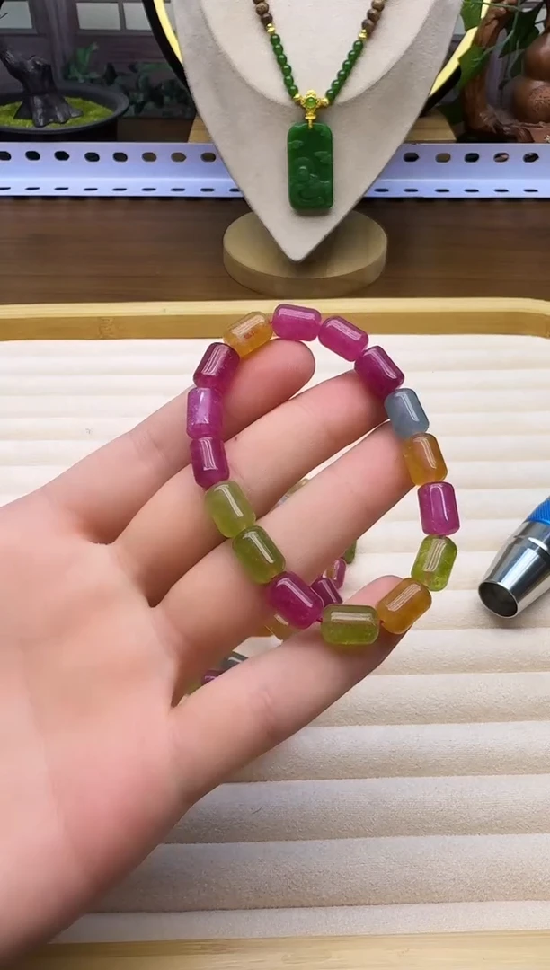 未镶嵌手链碧玺L91