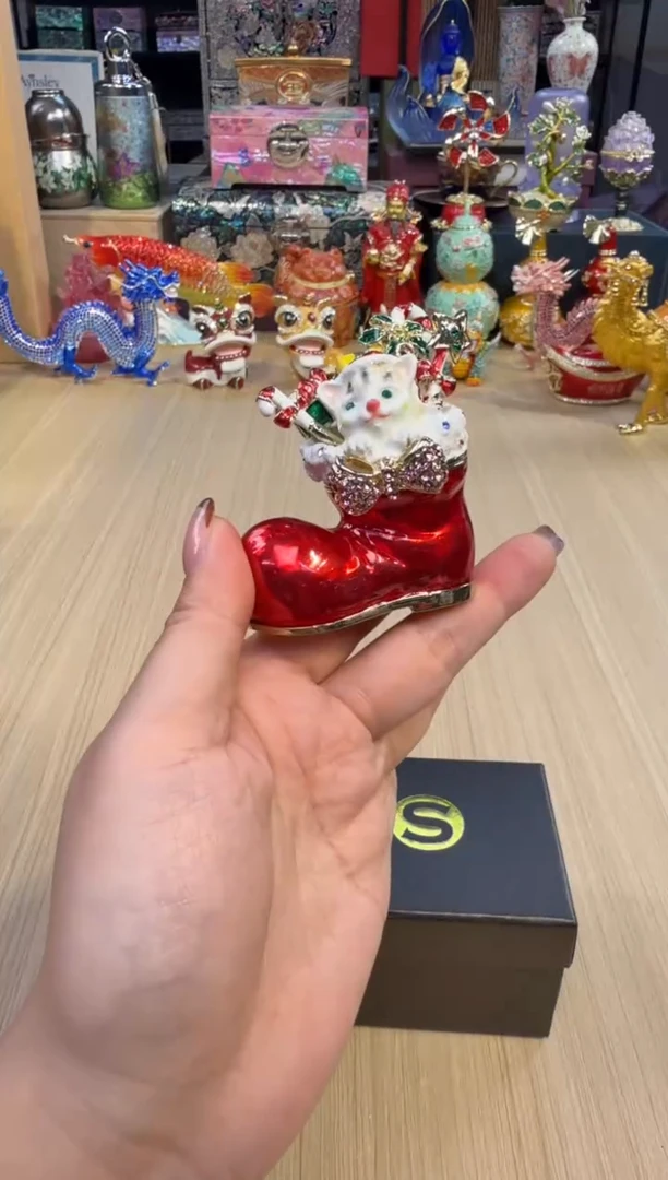 60七宝圣诞靴子