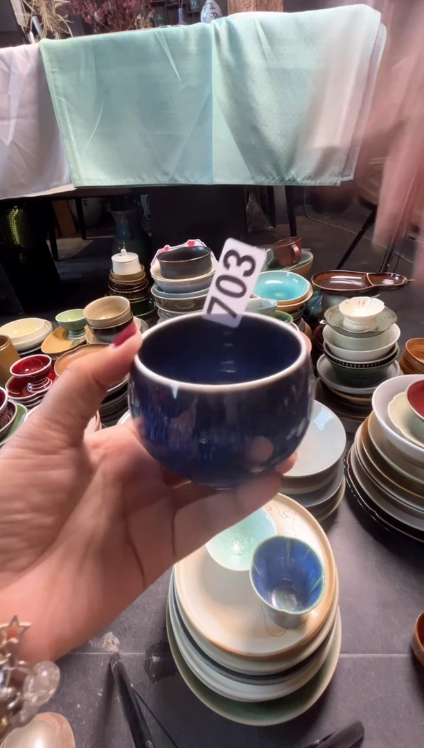 瓷片云**7703  窑变主人杯