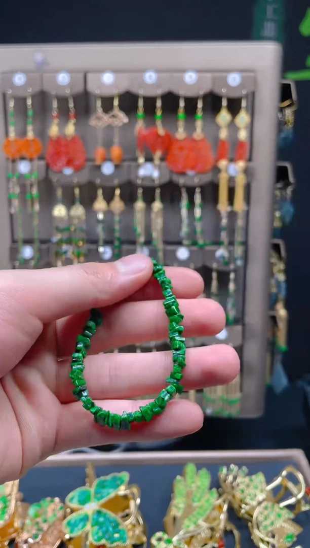 【闪购商品】翡翠耳饰合金0150翡翠饰品