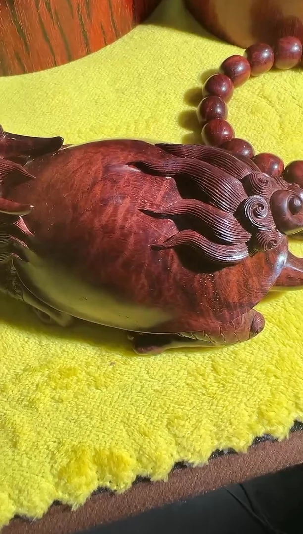 紫檀木类端景台印度小叶紫檀龙龟