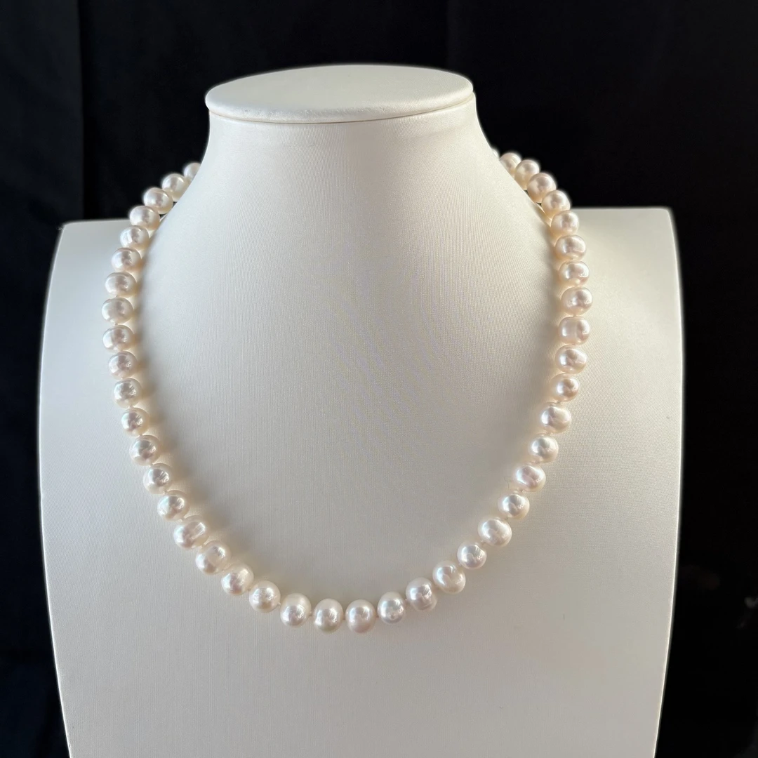 白色百搭仙女妈妈链气质