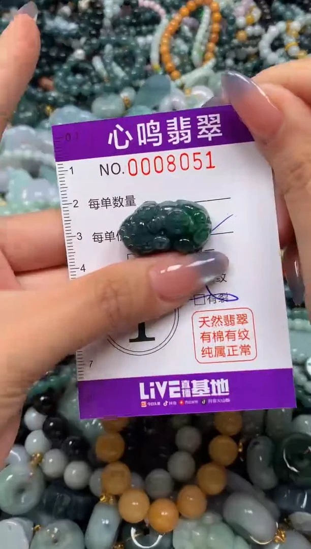 颈饰未镶嵌翡翠闪购008051
