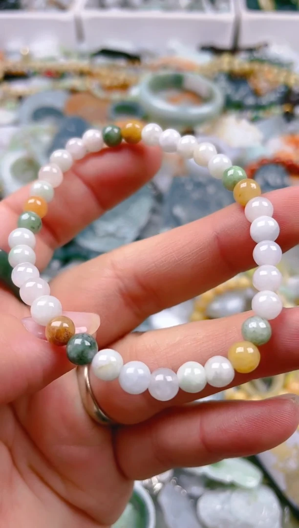 【闪购商品】翡翠颈饰未镶嵌/C/纹裂沙眼瑕疵介意勿拍