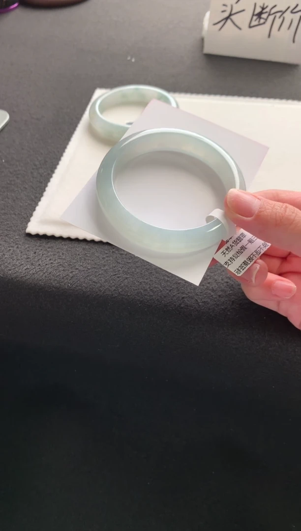 未镶嵌手镯翡翠55.4正圈买断Y4280