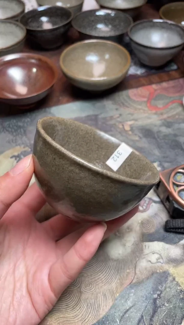 【闪购商品】茶盏312 福临号建盏主人杯