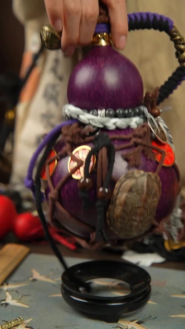 130号600ml左右非遗大漆酒葫芦