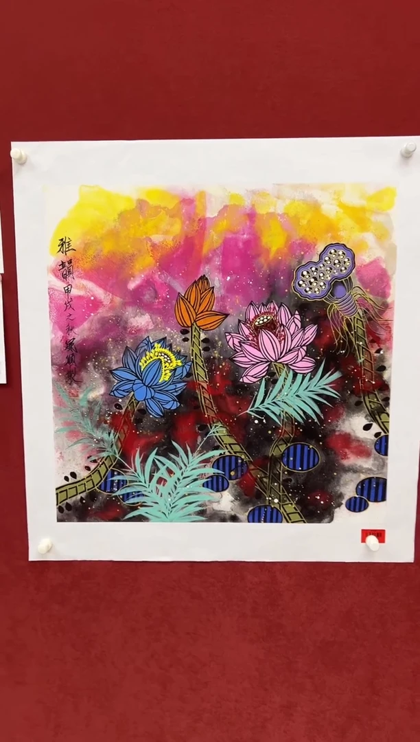 国画杨风顺老师4pc花鸟作品