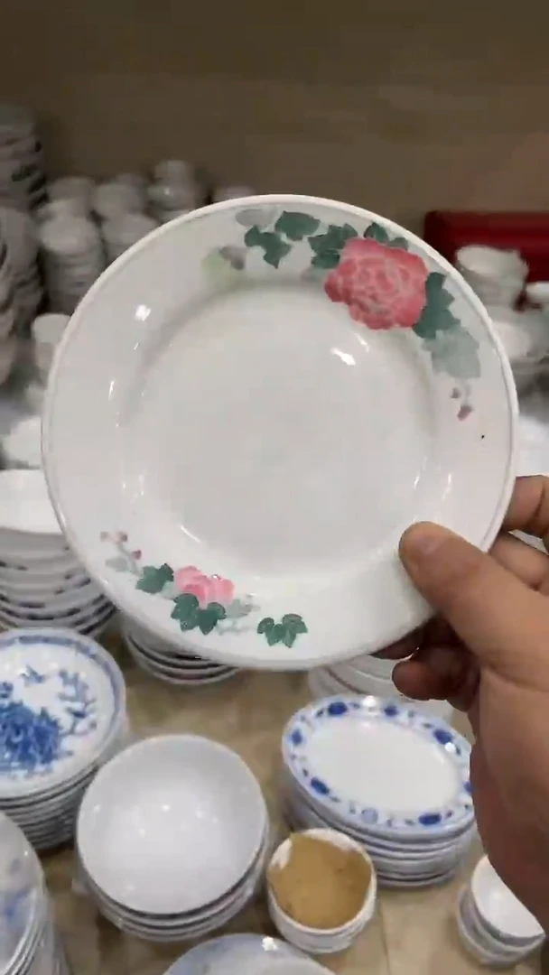 16厘米湖南醴陵釉下五彩陶瓷