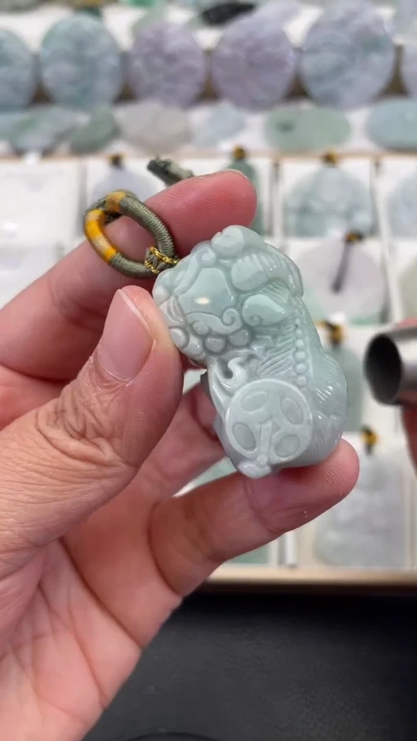 颈饰未镶嵌翡翠天然缅甸翡翠A货304